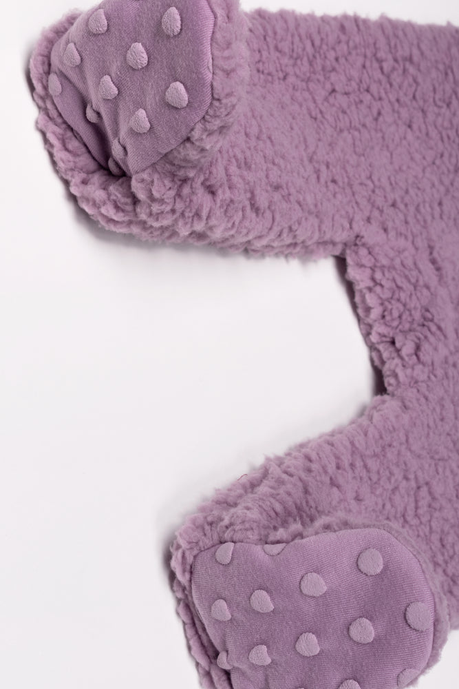 Cheetah Shaggy Set Purple (2)
