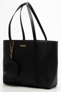 Tote Bag With Coin Purse Black (1)