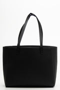 Tote Bag With Coin Purse Black (2)