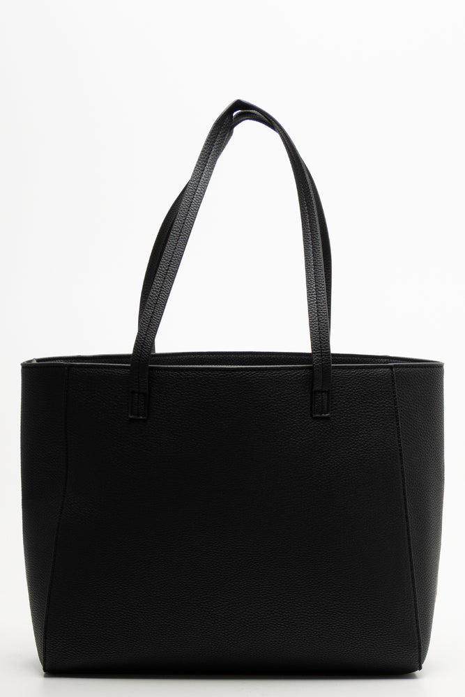 Tote Bag With Coin Purse Black (2)