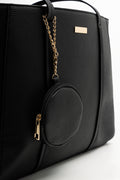 Tote Bag With Coin Purse Black (3)