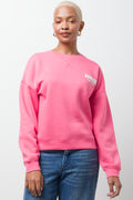 Amour C'est La Vie Crew Neck Tracktop Pink
