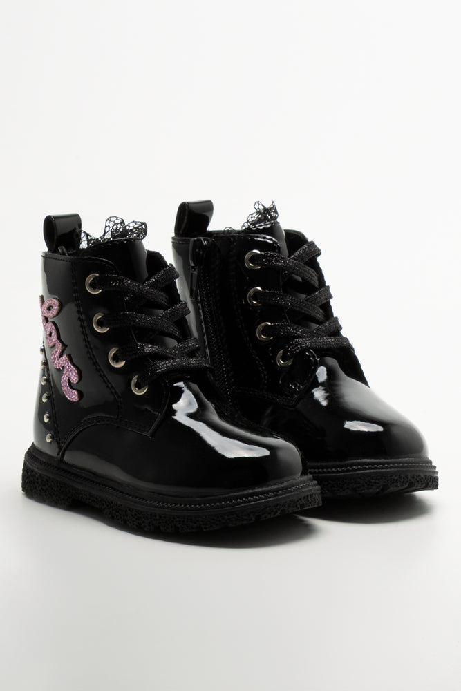 Combat Boots Black