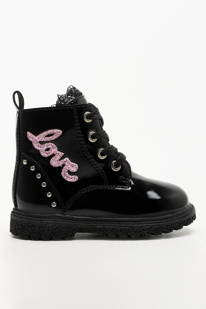 Combat Boots Black