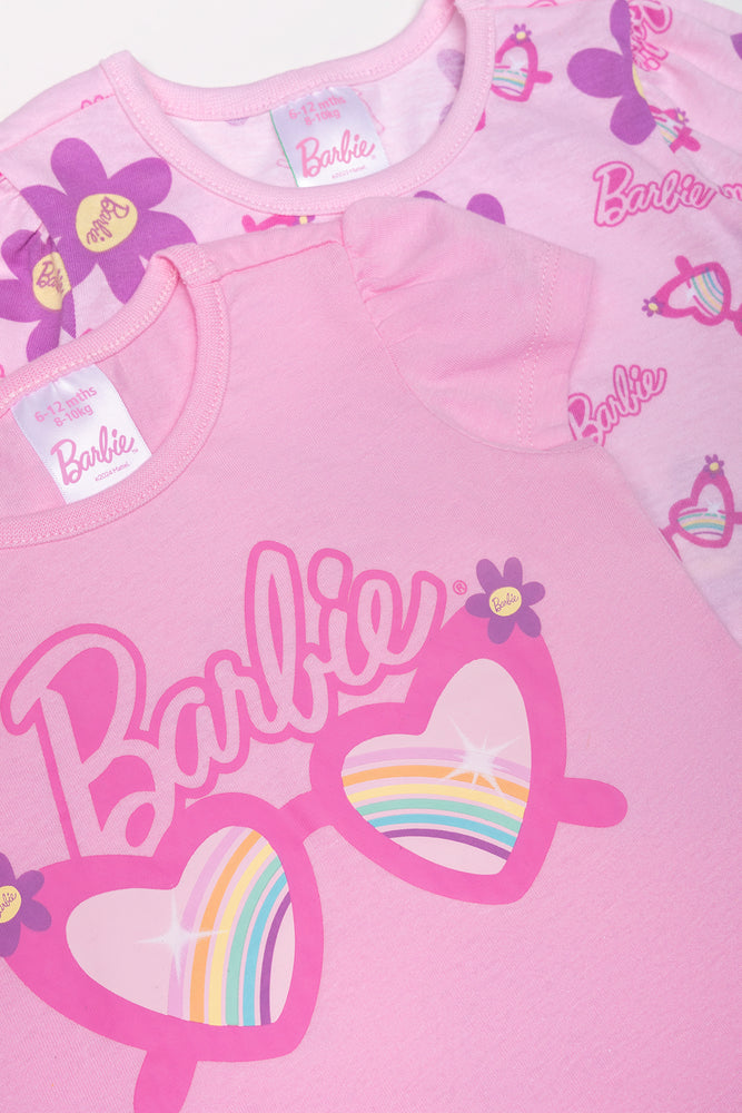 Barbie 2 Pack T-Shirts (1)