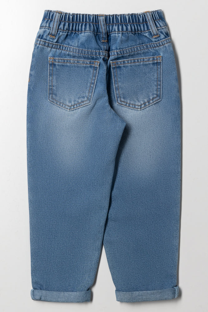 Mom Denim Jeans Blue (3)