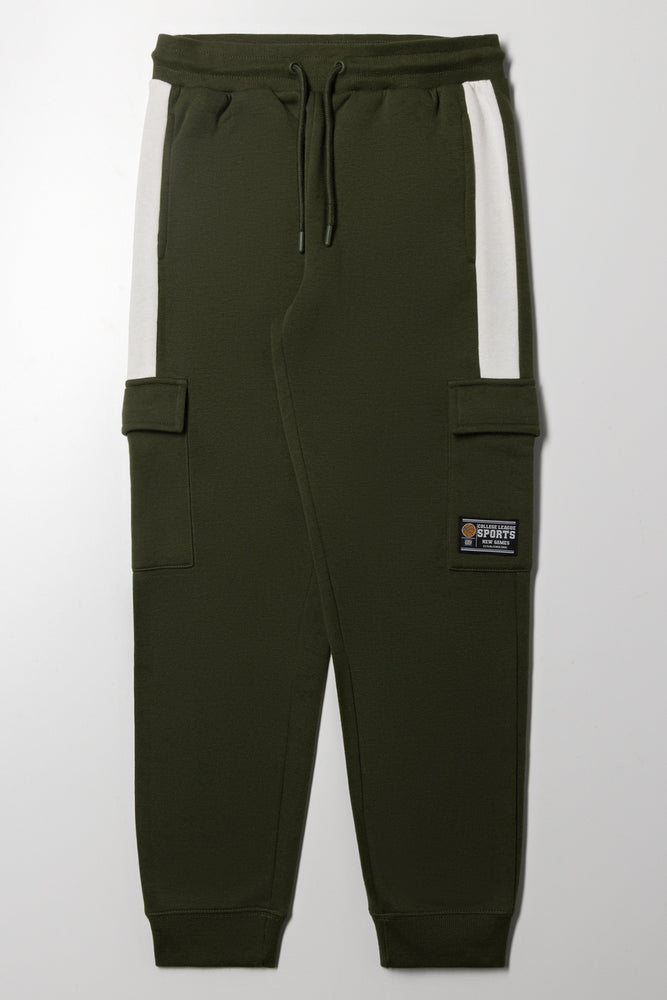 Cargo Trackpants Green