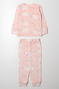 Cloud Pyjamas Set Pink (3)