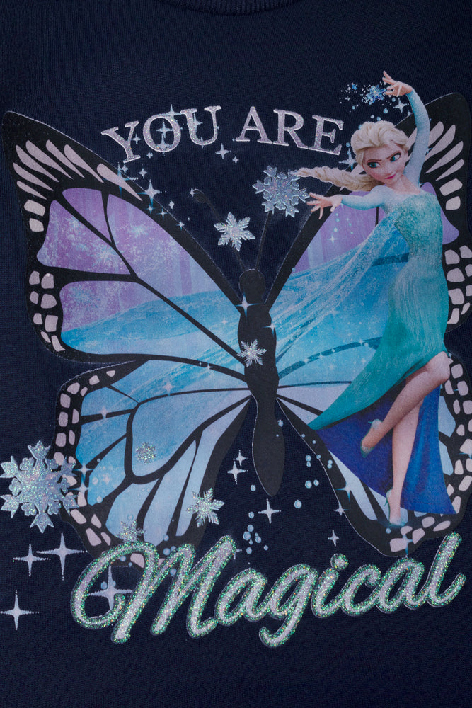 Frozen 2 Pack Tracktops Pink And Navy