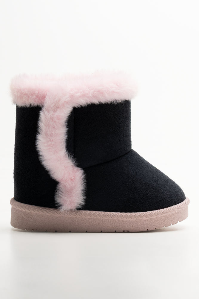 Unicorn Comfy Boots Navy