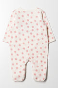 Hedgehog Babygrow Pink (2)