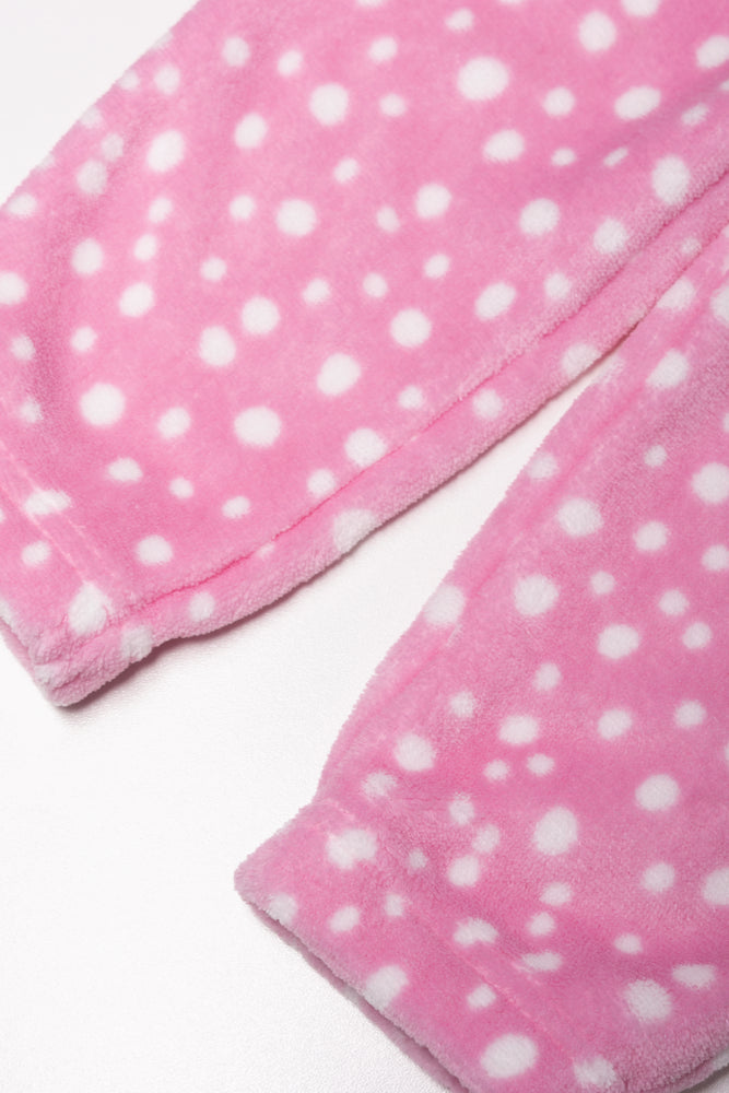 Paw Patrol Fleece Pyjamas Pink And Grey (2)