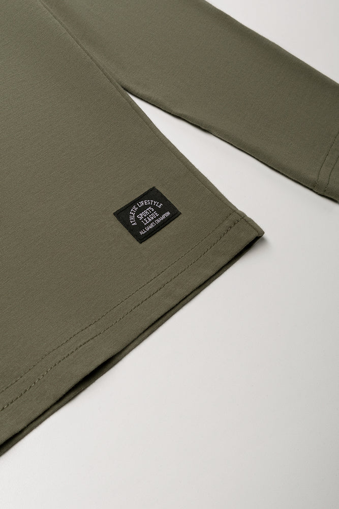 Long Sleeve T-Shirt Green (1)