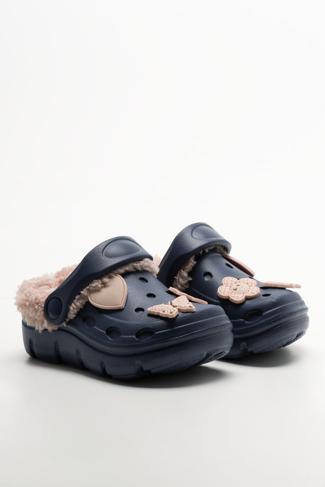 Butterfly Clogs Navy