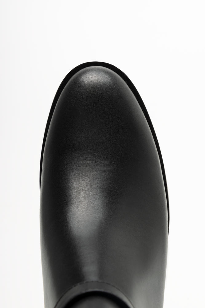 Double Buckle Boots Black (4)