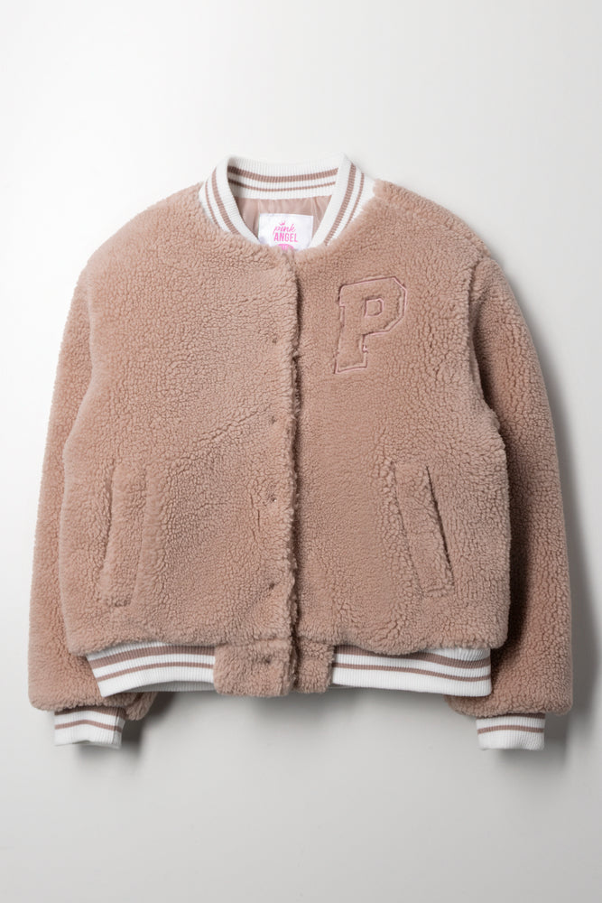 Sherpa Bomber Jacket Natural