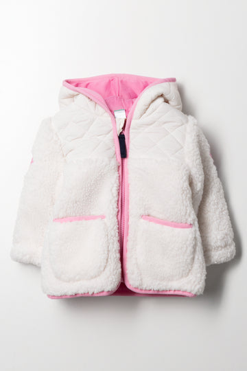 Borg Jacket White