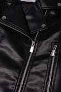 PU Biker Jacket Black (1)