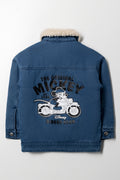 Mickey Mouse Denim Jacket Blue (2)