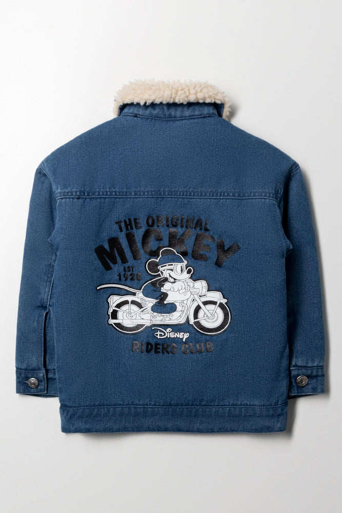 Mickey Mouse Denim Jacket Blue (2)