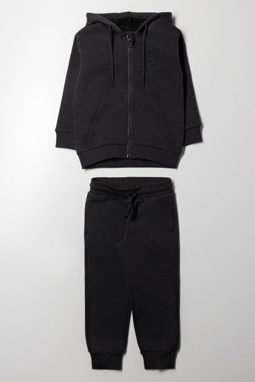 Zip Through Tracksuit Grey