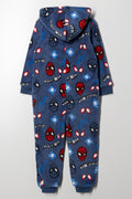 Spider-Man Onesie Blue (2)