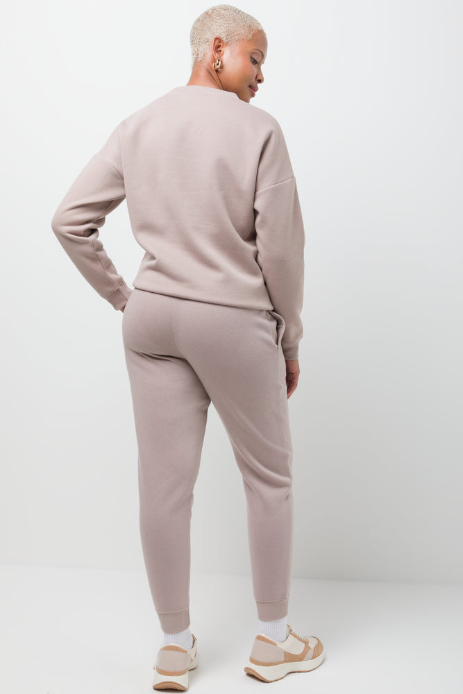 Crew Neck Tracktop Natural (2)