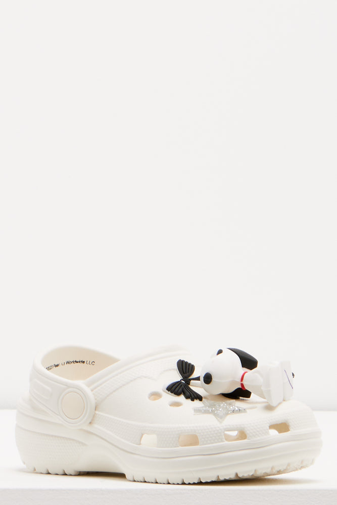 Peanuts And Snoopy Clogs White
