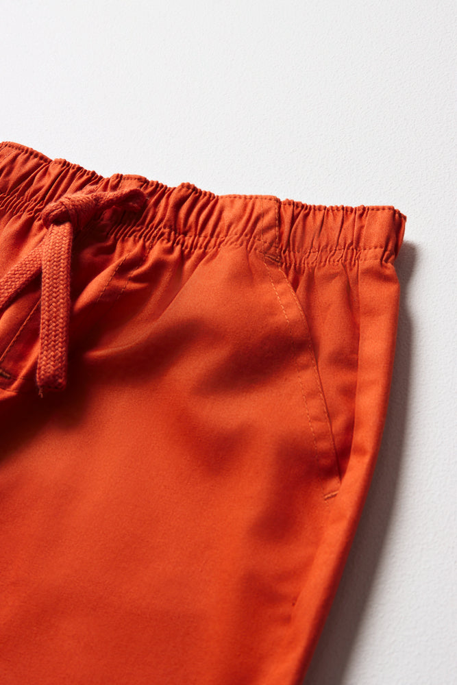Plain Shorts Orange