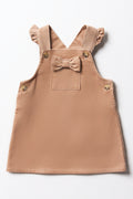 Frilled Corduroy Pini Set Brown (1)