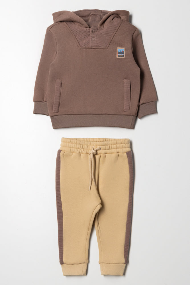 Hooded Tracksuit Natural