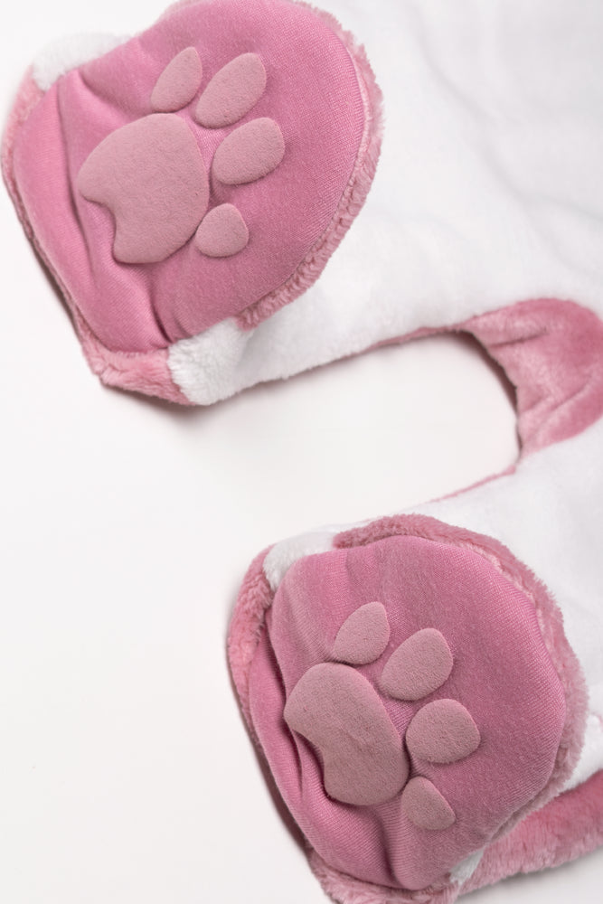 Bunny Babygrow Pink (2)
