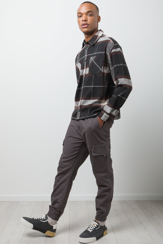 Flannel Shirt Brown