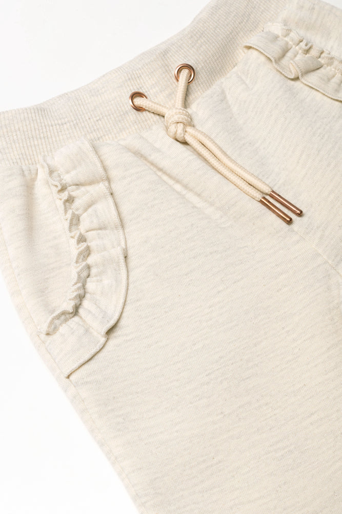 Frill Trackpants Natural