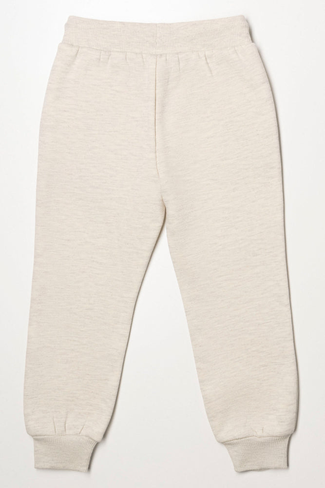 Frill Trackpants Natural (2)