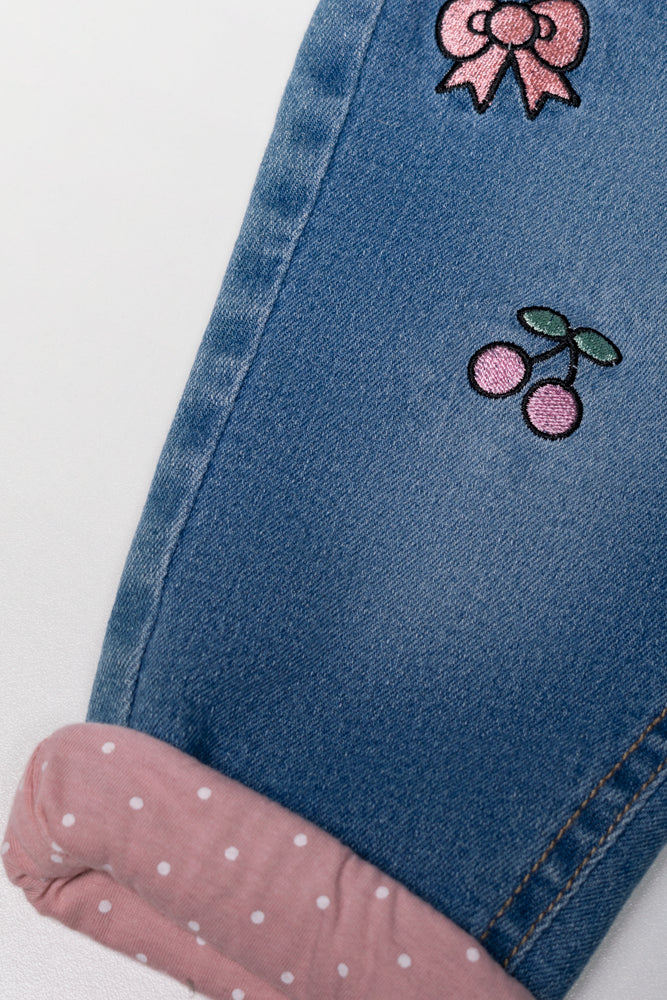 Hello Kitty Denim Jeans Blue (2)