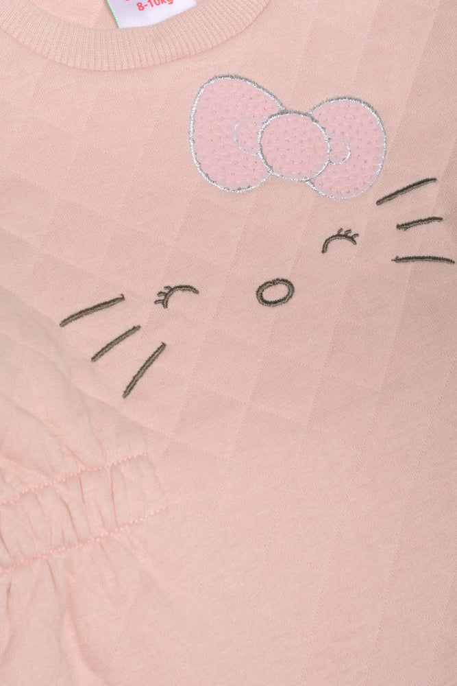 Hello Kitty Dress And Tights Set Pink