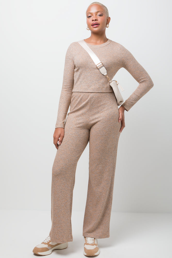 Rib Pants Natural