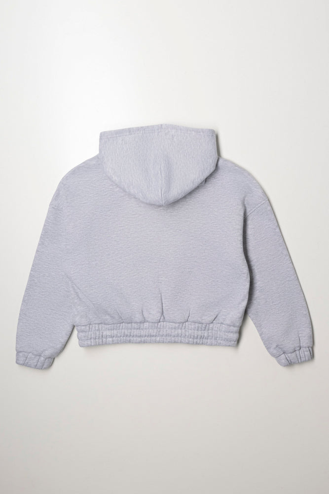 Embroidered Hoodie Grey (2)