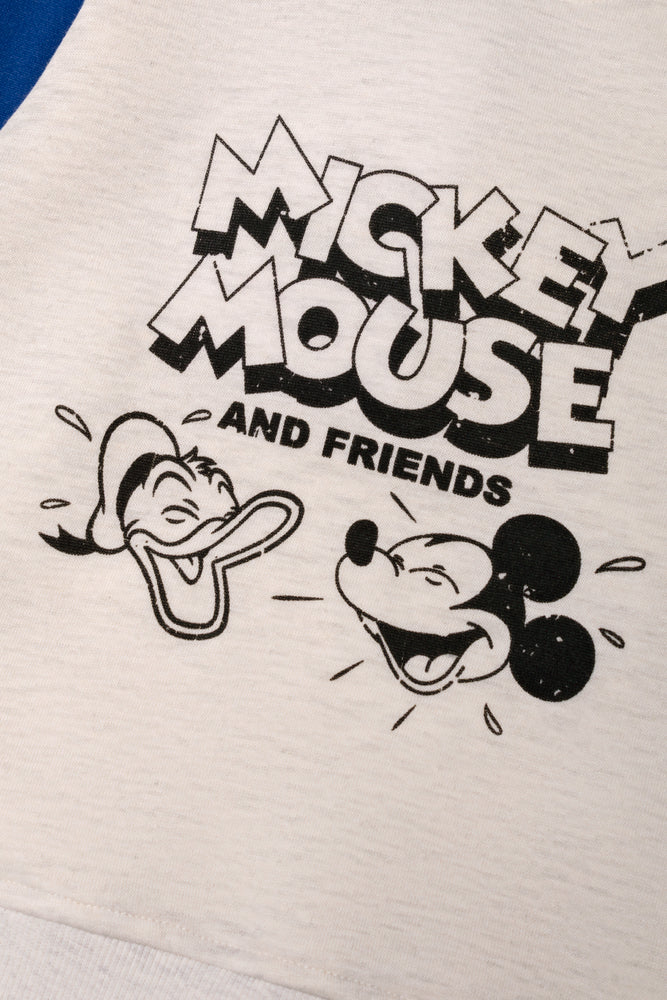 Mickey Mouse Hooded Tracksuit Natural