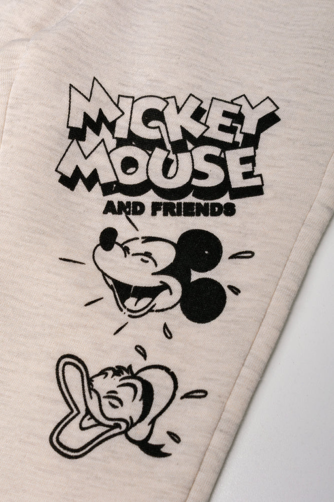 Mickey Mouse Hooded Tracksuit Natural (2)