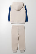 Mickey Mouse Hooded Tracksuit Natural (3)