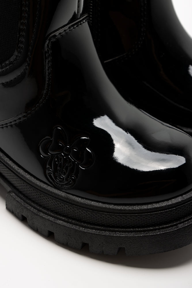 Minnie Mouse Chelsea Boots Black (2)
