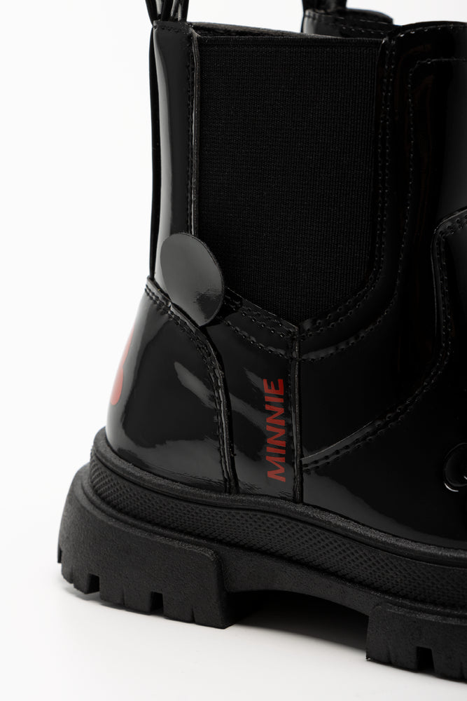 Minnie Mouse Chelsea Boots Black (3)