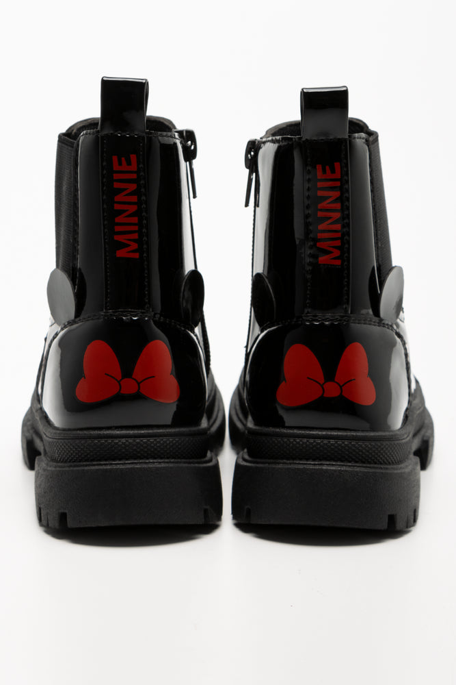 Minnie Mouse Chelsea Boots Black (4)