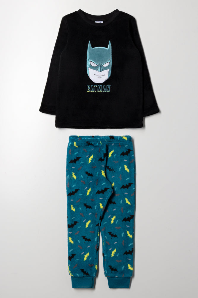 Batman Long Sleeve Pyjamas Black