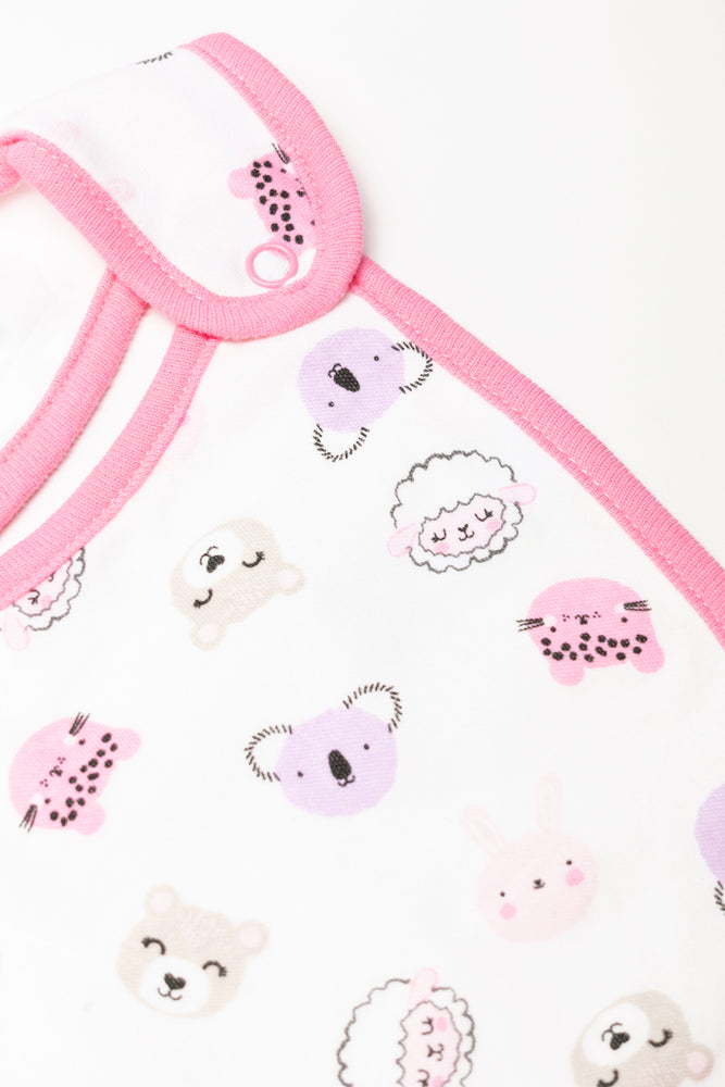 3 Pack Bibs Pink