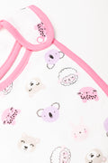 3 Pack Bibs Pink (1)
