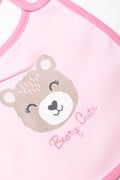 3 Pack Bibs Pink (3)