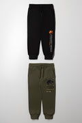 Jurassic World 2 Pack Trackpants Black And Green